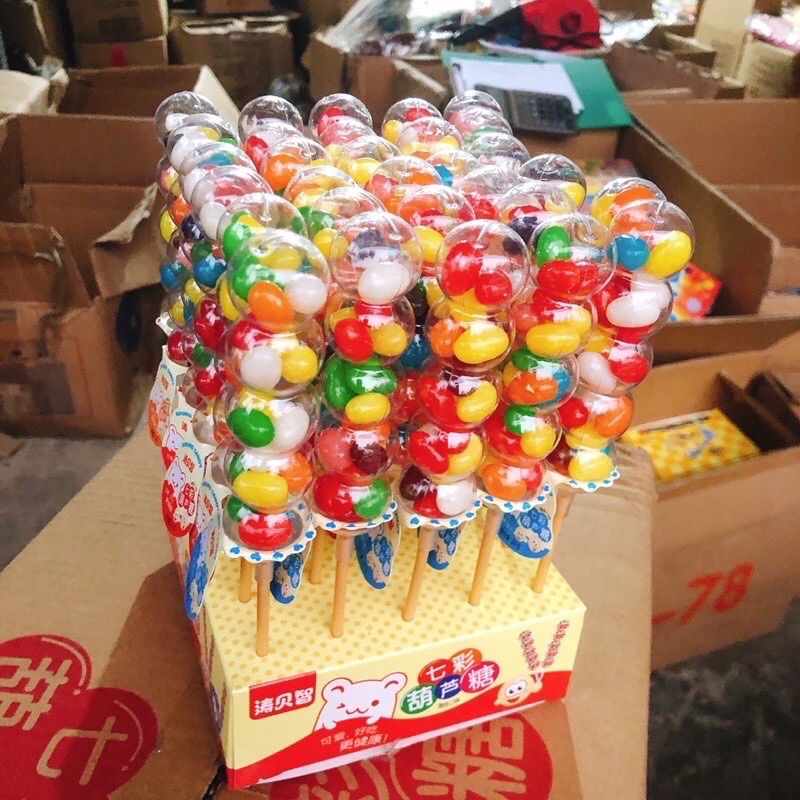 Sỉ lốc 30 lọ kẹo dẻo bi hình hồ lô