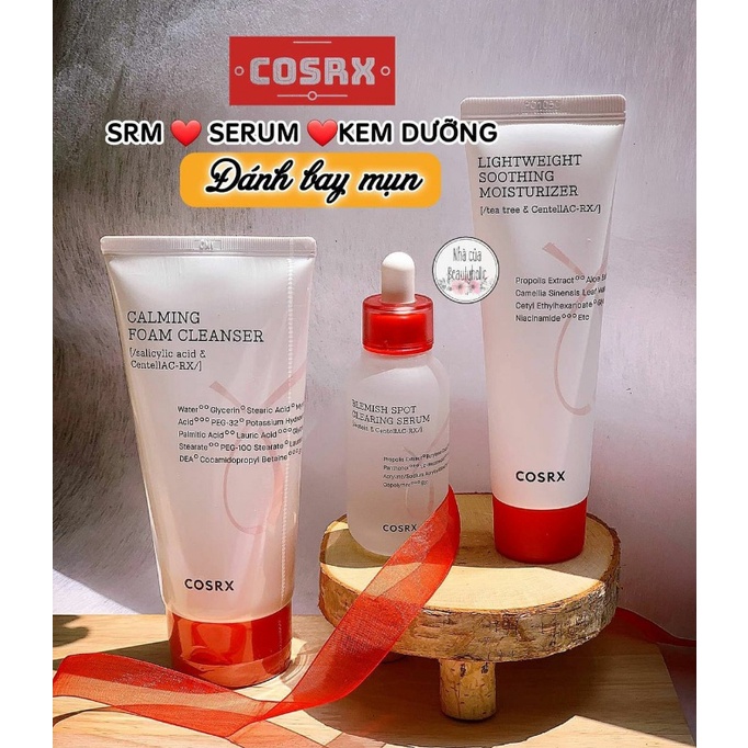 Line dưỡng chăm sóc da mụn COSRX AC COLLECTION