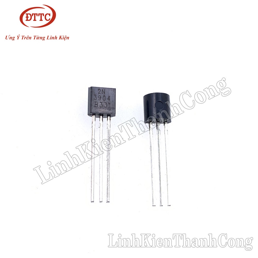 Bộ 5 Chiếc 2N3904 TRANSISTOR NPN 0.2A 40V TO92