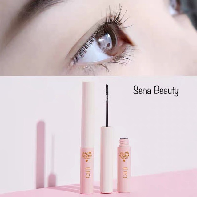 Mascara siêu mảnh tơi mi Lameila Skinny Microcara vỏ hồng Senabeauty | BigBuy360 - bigbuy360.vn