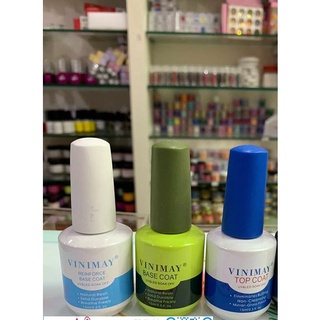 Bộ base top cứng móng vinimay chính hãng - bộ 3 chai