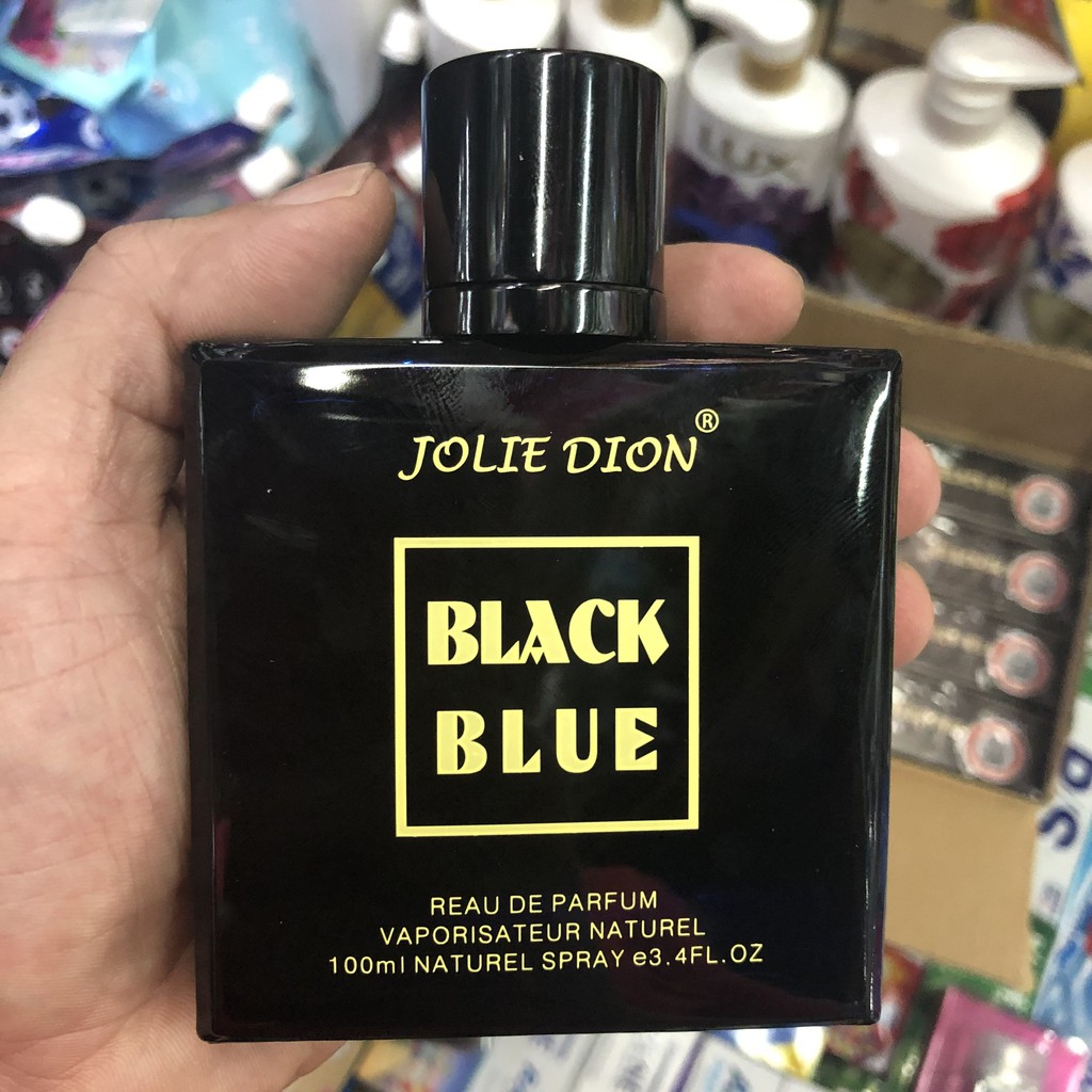 Nước Hoa Nam Jolie Dion Black Blue Eau De Parfum - Singapore (100ml)