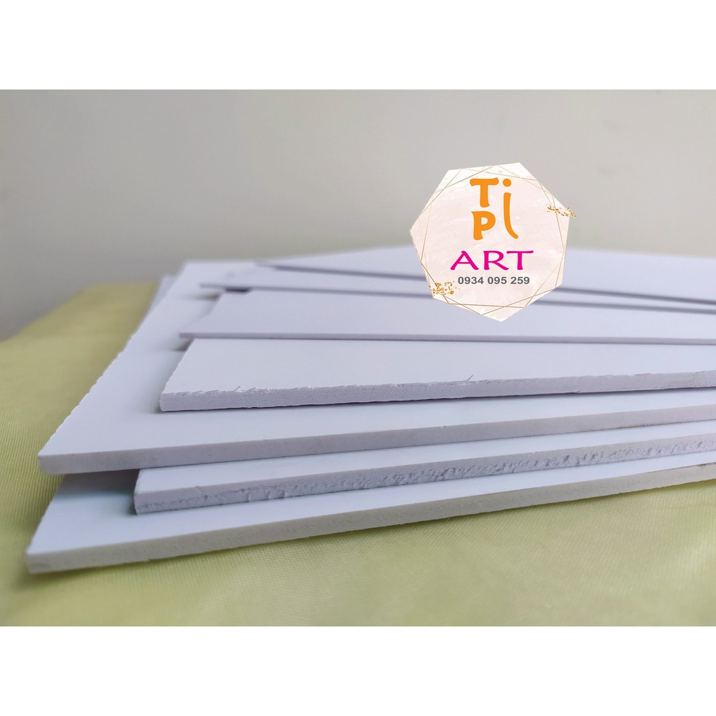 Bìa mô hình fomex foam A0, A1, A2, A3, A4, A5,  làm mô hình kiến trúc đồ handmade loại cứng
