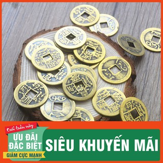 [SALE sốc] Đồng Tiền Xu Âm Dương Xin Đài Gieo Quẻ CHUẨN TIỀN CỔ Mua Nhiều Tặng Nhiều