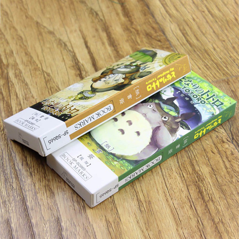 Uningt 1 Box Of Anime My Neighbor Totoro Series Paper Bookmarks