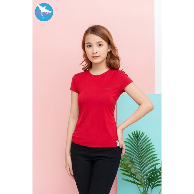 Áo phông nữ Avaler sợi tre cô tròn