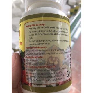 PHÂN BÓN ĐA LƯỢNG SUPER KALI 100gr