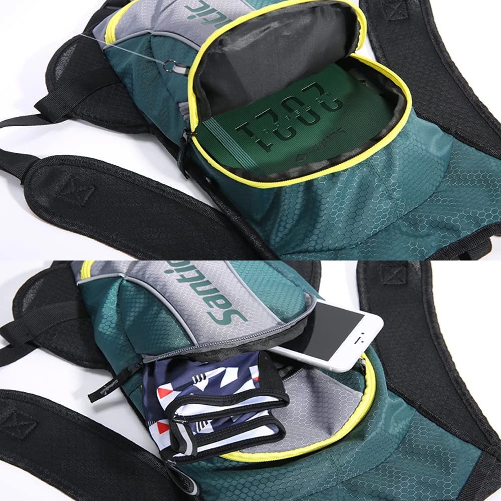 Ba lô ROCKBROS Santic thiết kế nhỏ nhẹ với sức chứa 15L thoáng khí tiện dụng khi đi xe đạp / leo núi