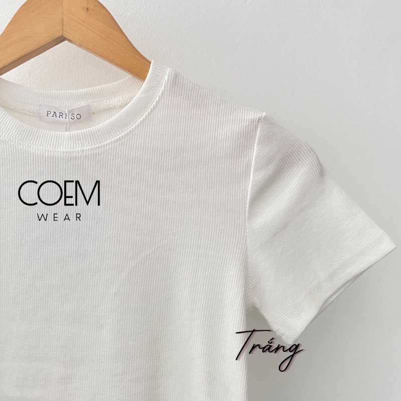 Áo thun tăm nữ dáng ôm bảng màu Pastel thời trang hàng QCCC CW2210 | BigBuy360 - bigbuy360.vn