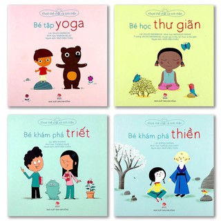 Sách - Sức khỏe thể chất và tinh thần - Combo 4 cuốn dành cho thiếu nhi