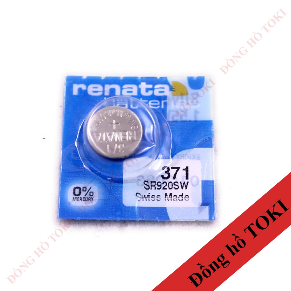 Pin đồng hồ renata thụy sĩ 371-SR920SW