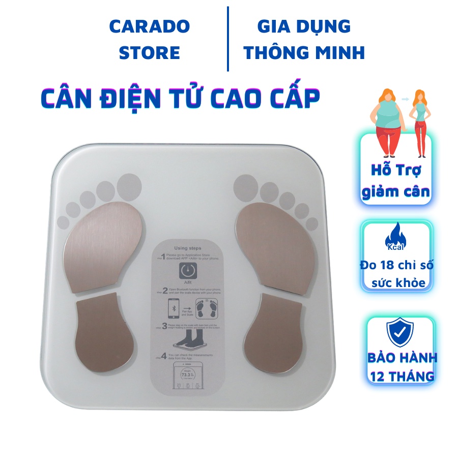 Cân Sức Khỏe Điện Tử Cao Cấp Digital Body Fat Scale New Cân Thông Minh Điện Tử Đo Chỉ Số Sức Khỏe Phân Tích Lượng Mỡ