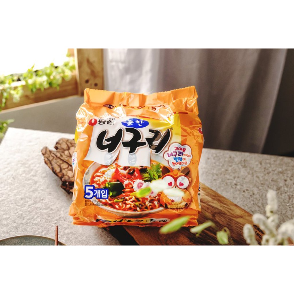 [NONGSHIM] MỲ GẤU TRÚC NEOGURI 120G - [농심] 순한 너구리 120G