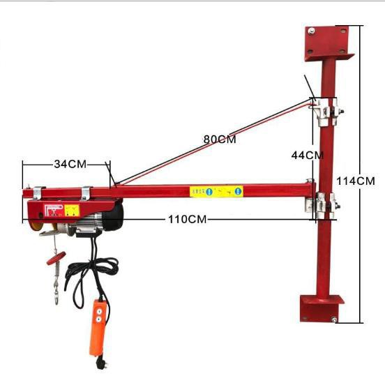 Khung treo tời điện gia đình 500kg