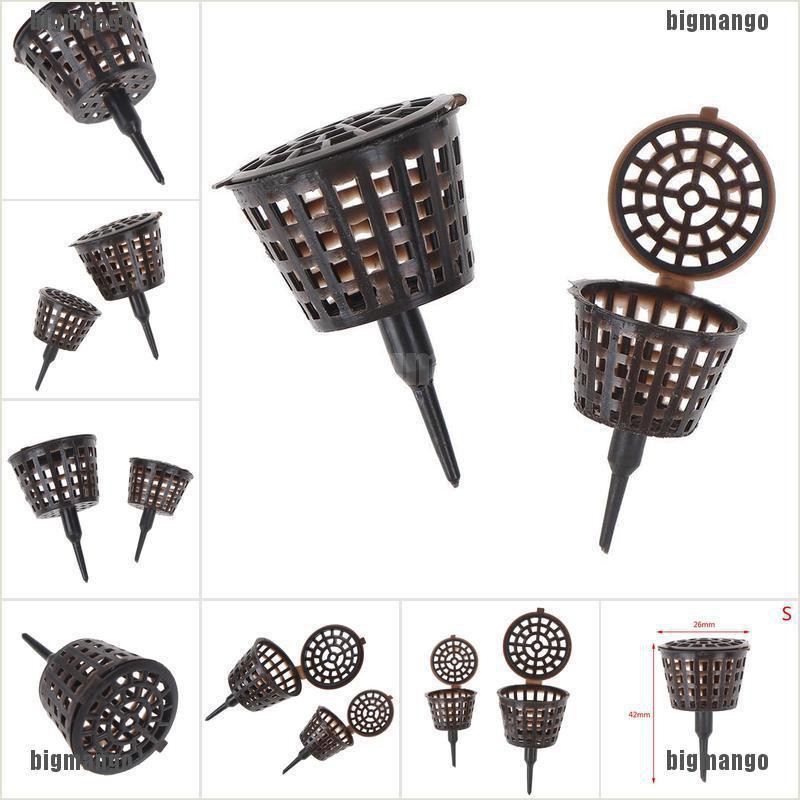 Set 10 vỏ bọc phân bón giỏ cây bonsai bằng nhựa