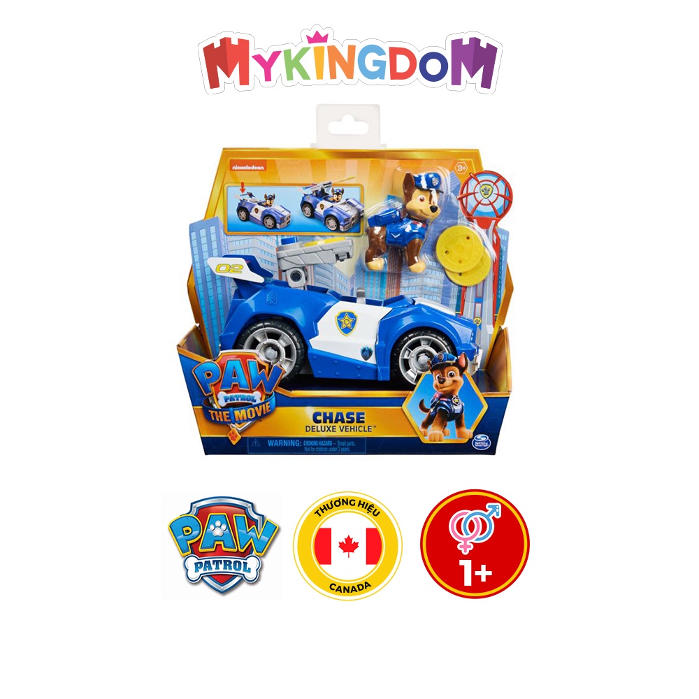 Đồ Chơi PAW PATROL Xe Cứu Hộ Paw Patrol The Movie 6060298 - Giao hàng ngẫu nhiên