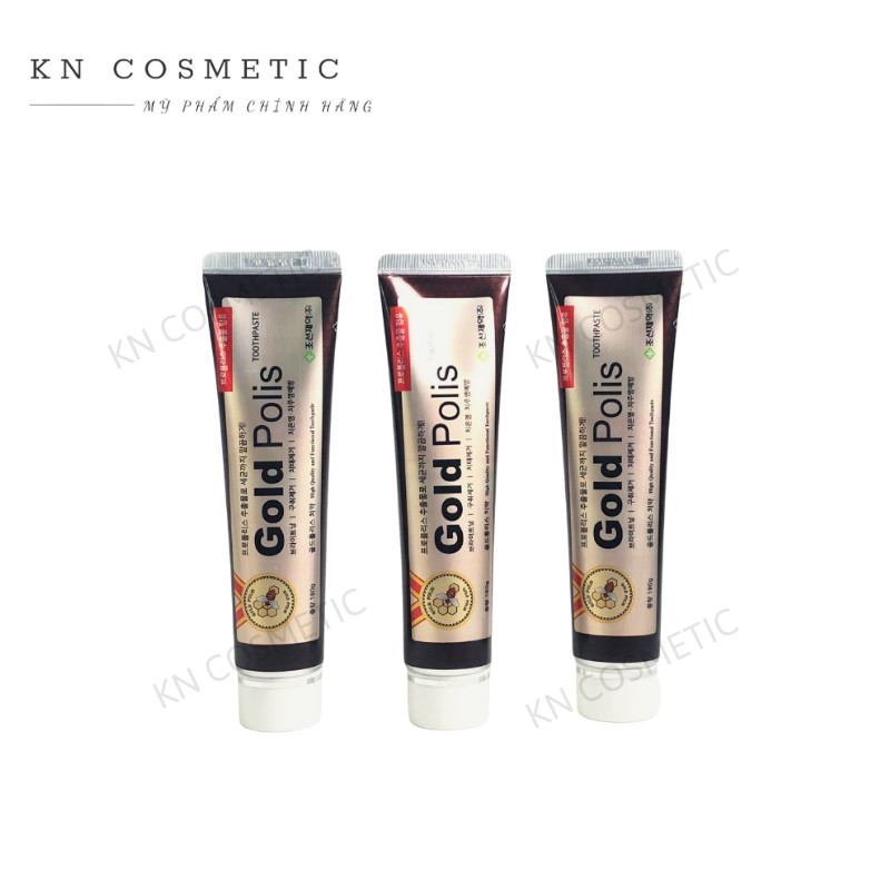Kem đánh răng cao cấp GOLD POLIS Kem đánh răng loại bỏ hôi miệng Tuýp 180g