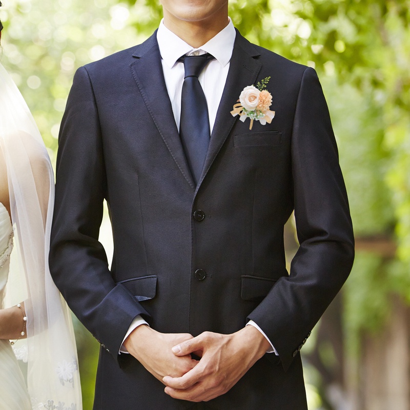 Ygt Ghim Cài Áo Hình Hoa Và Cô Dâu Chú Rể Phong Cách Hàn Quốc Cho Đám Cưới