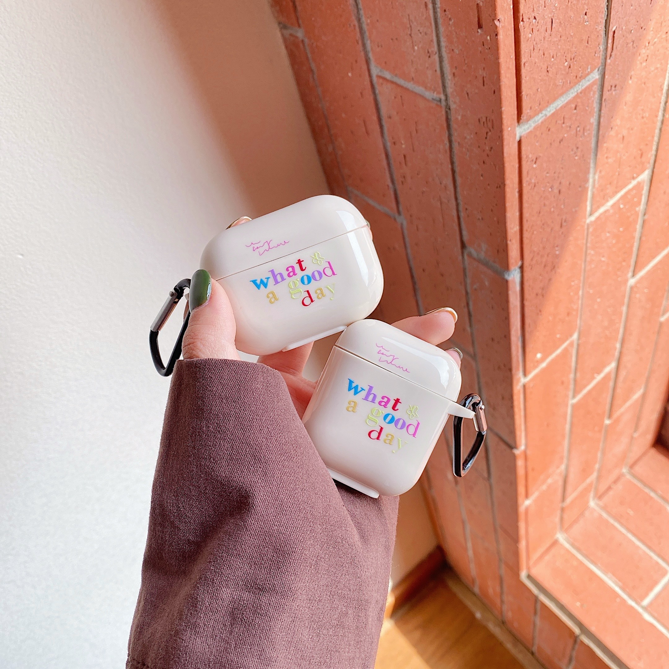 Ốp Bảo Vệ Hộp Đựng Tai Nghe Airpods 1 / 2 / 3pro Thiết Kế Xinh Xắn | BigBuy360 - bigbuy360.vn