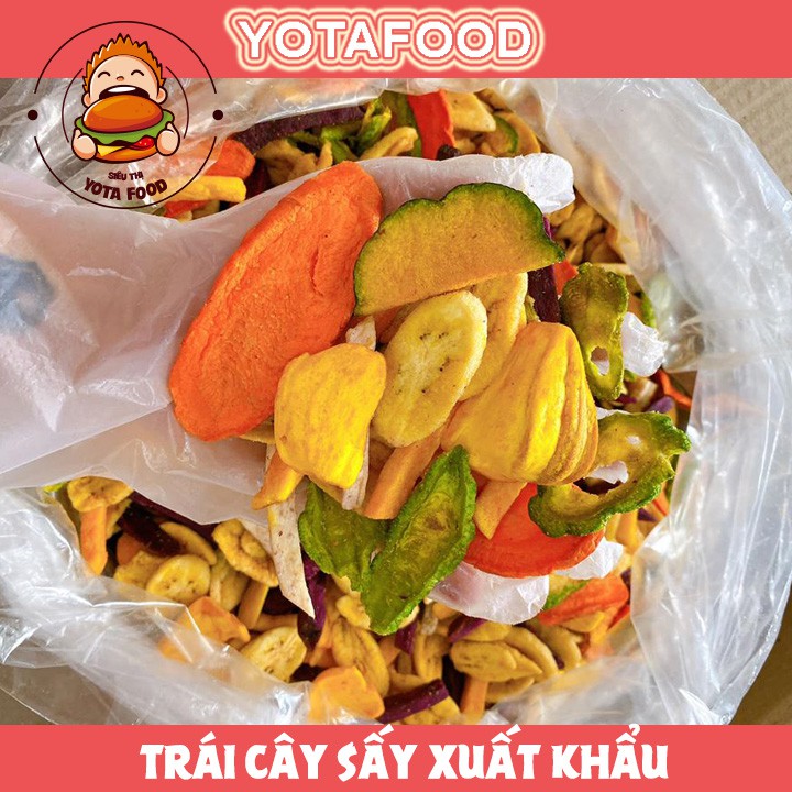 1 Kí Trái Cây Sấy ( Thập Cẩm Sấy hàng xuất khẩu ) | Đủ vị | Yotafood
