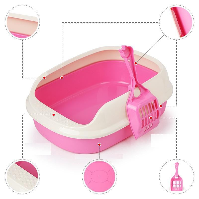 Khay vệ sinh cho chó,mèo,và các loại thú cưng trong nhà thoáng mát 40*29*13,5cm