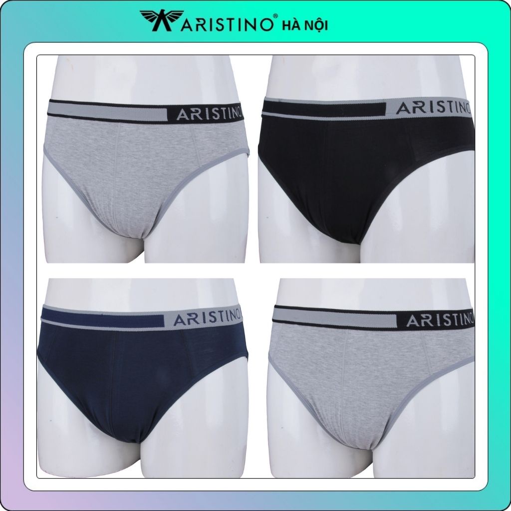 Quần sịp nam tam giác ARISTINO thiết kế sang trọng sợi bông hữu cơ abf056 (GỘP MÃ)