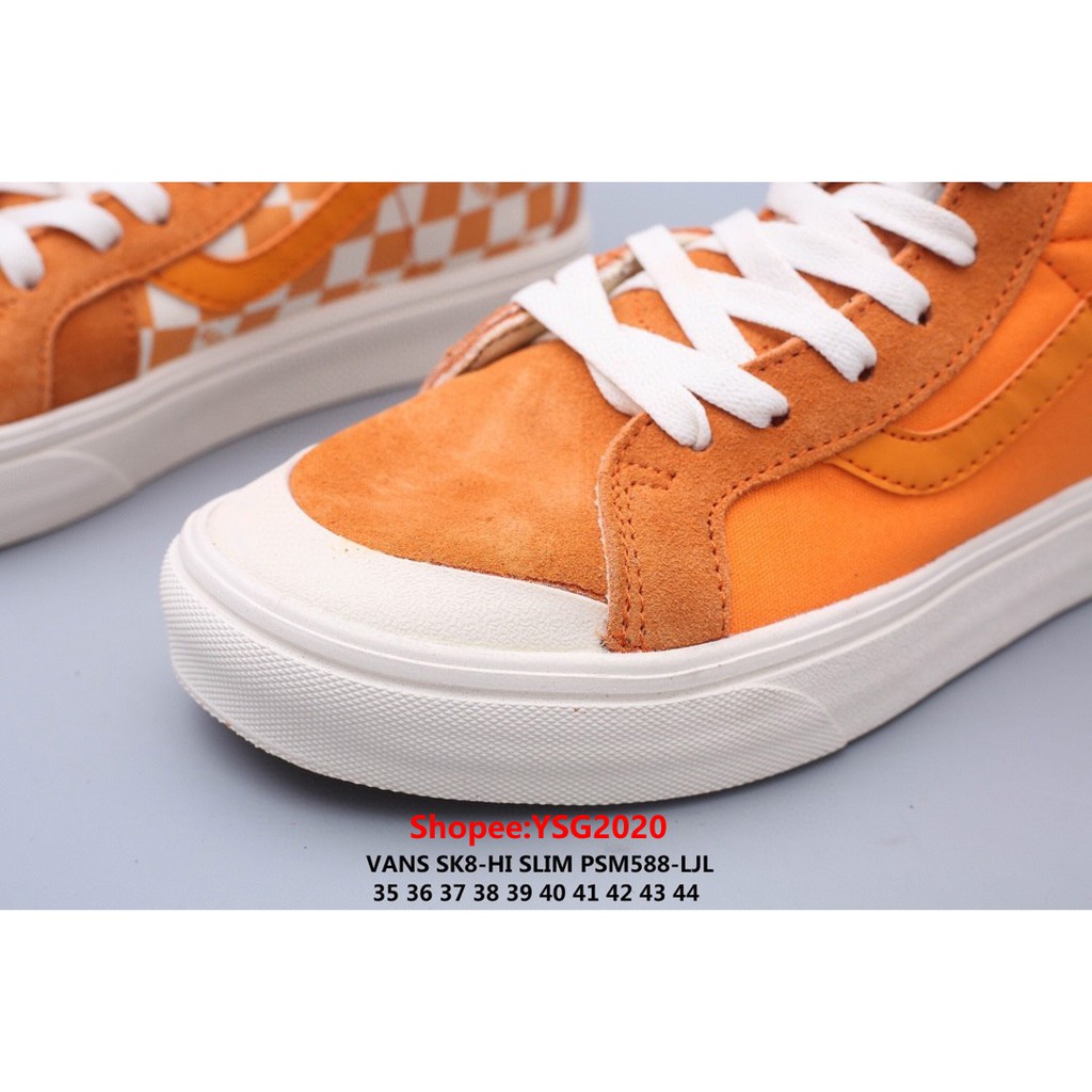 [YSG2020] Giày thể thao Vans_SK8-Hi Pro Skate màu nâu 2