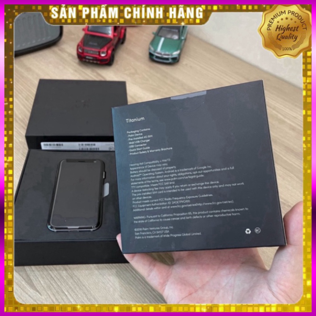 Sale -  Điện thoại Palm Phone siêu nhỏ Mới 100% FULLBOX  Màn 3.2 Snap 435 ram 3G 32G . .