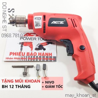 Máy bắn vít lõi đồng acz 6109 tặng mũi khoan - bh 12 tháng