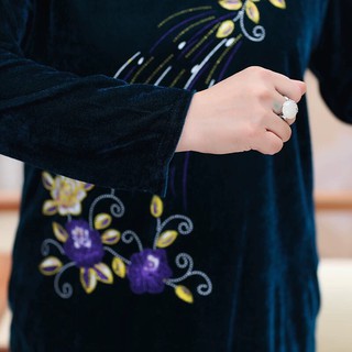 ( Đợi order) ÁO NHUNG TRUNG NIÊN