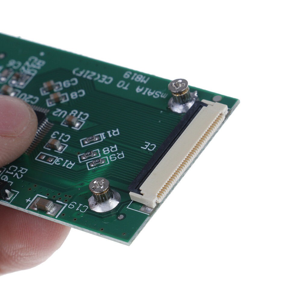 Mini Msata Pci-E 1.8 Inch Ssd To 40 Pin Zif Ce Cable Adapter Converter Card | BigBuy360 - bigbuy360.vn