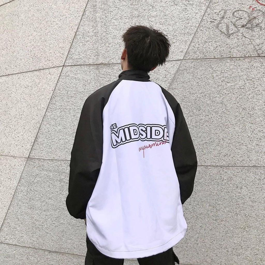 Áo Khoác Dù TMS The MIDEIDE Bomber Jacket Ulzzang Nam Nữ Unisex Form Rộng 𝐍𝐔𝐏𝐀𝐊𝐀𝐂𝐇𝐈