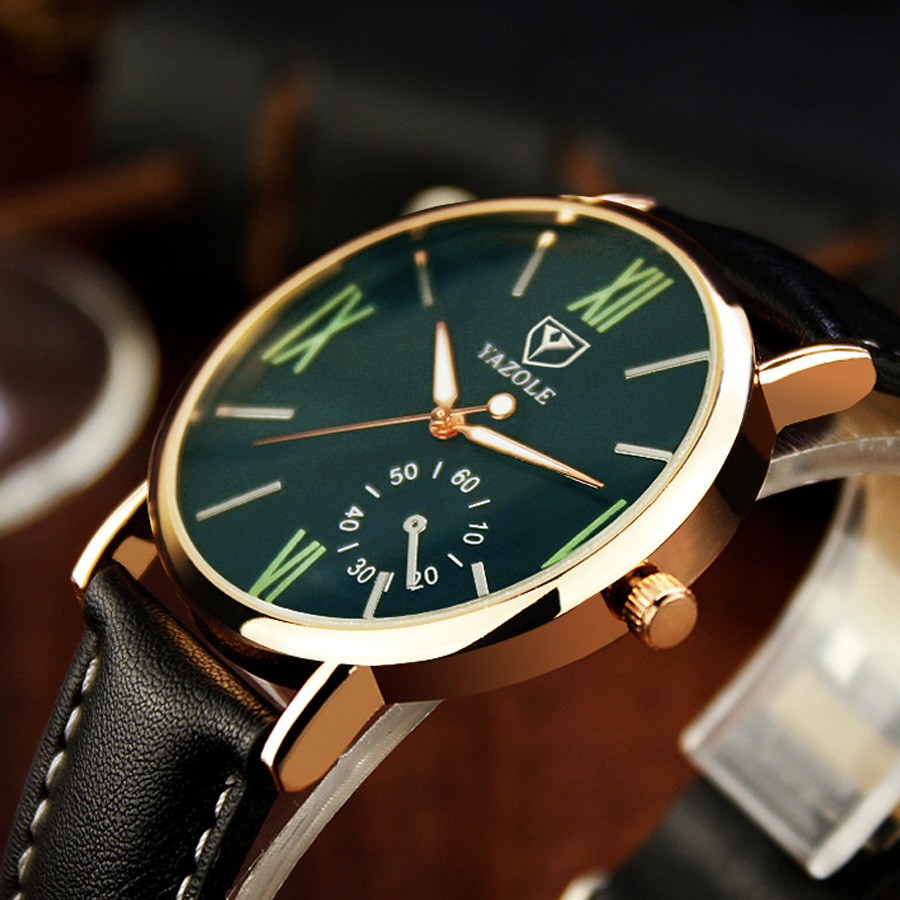 Đồng hồ nam dây da YZL - 327 | BigBuy360 - bigbuy360.vn