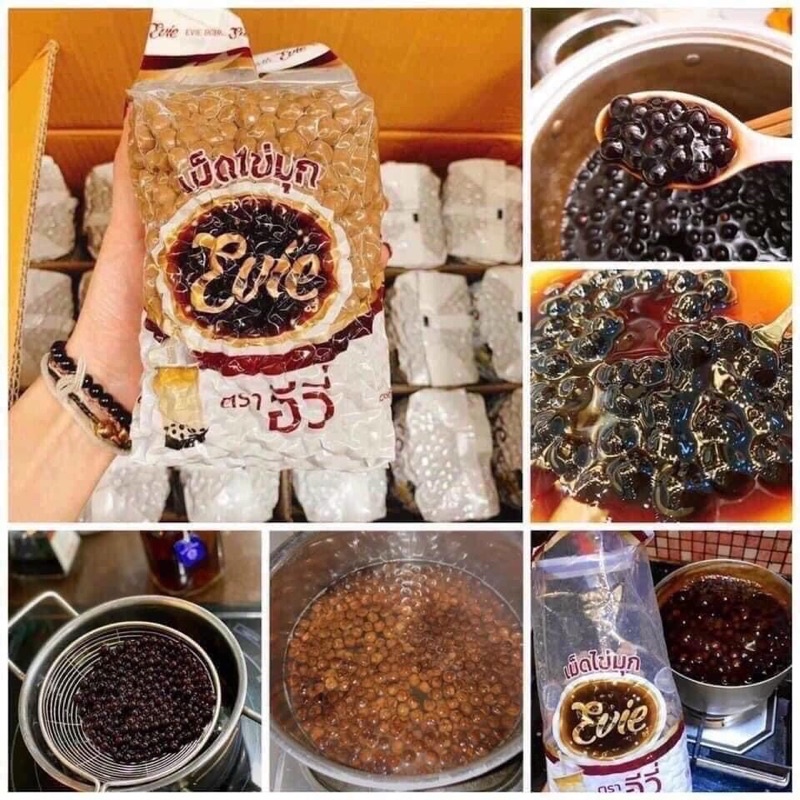 HẠT TRÂN CHÂU ĐEN THÁI LAN -Túi 1kg