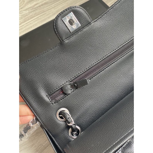 Túi chéo nữ C.N da hột caviar sz25.5cm phom dáng đẹp xịn