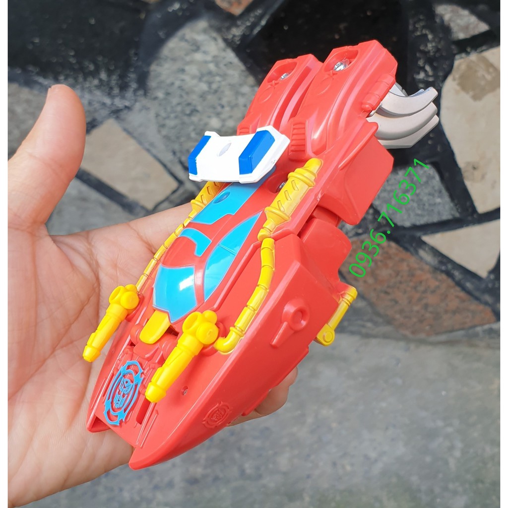 Robot Biến Hình Xe Cứu Hỏa 1 Bước Cho Bé  Transformers Rescue Bots