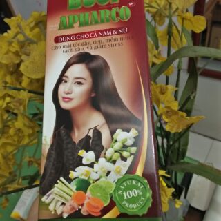 Dầu gội thảo dược Bồ Kết Bưởi Apharco