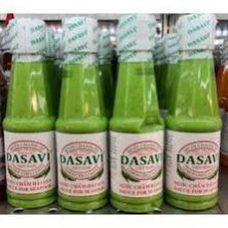 [Chai lớn 260G] Muối Chanh Ớt Xanh Dasavi - Nước Sốt Chấm Hải Sản