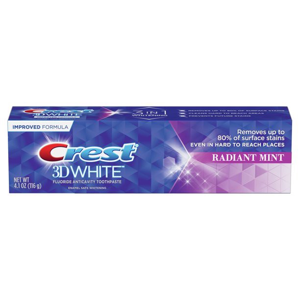 Kem đánh răng Crest 3DWhite Radiant Mint 116g