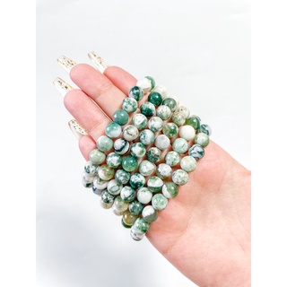 Vòng tree agate tái cân bằng lại năng lượng cơ thể