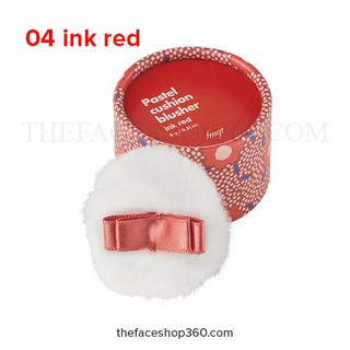 Phấn Má Hồng Lovely Me:ex Pastel Cushion Blusher màu #03 Ink Red #Đỏ hồng siêu xinh