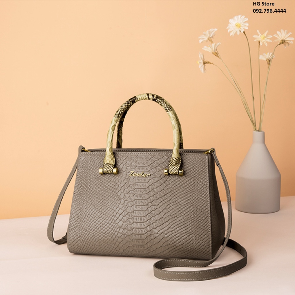 Túi Xách Nữ Hàng Hiệu ZOOLER Hàn Quốc ZL122 Da Thật Cao Cấp FullBox Size 28.5cm Làm Quà Tặng, Sinh Nhật