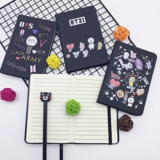 10 sổ tay bt21. bts