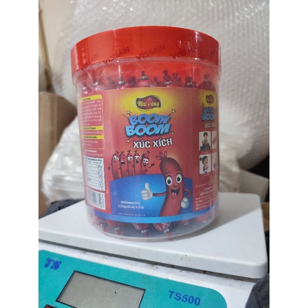 Xúc xích Boom Boom hộp 50 cây×20g