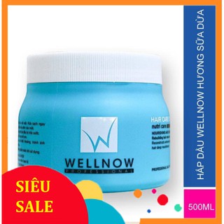 Kem hấp dầu hương dừa - hấp dầu wellnow kem sữa dừa - 500ml - 0044