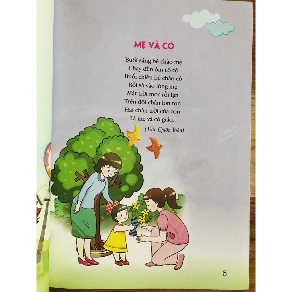 Sách - Tuyển Tập Thơ Cho Bé - Giúp bé phát triển ngôn ngữ và nhận thức 0 - 6 tuổi