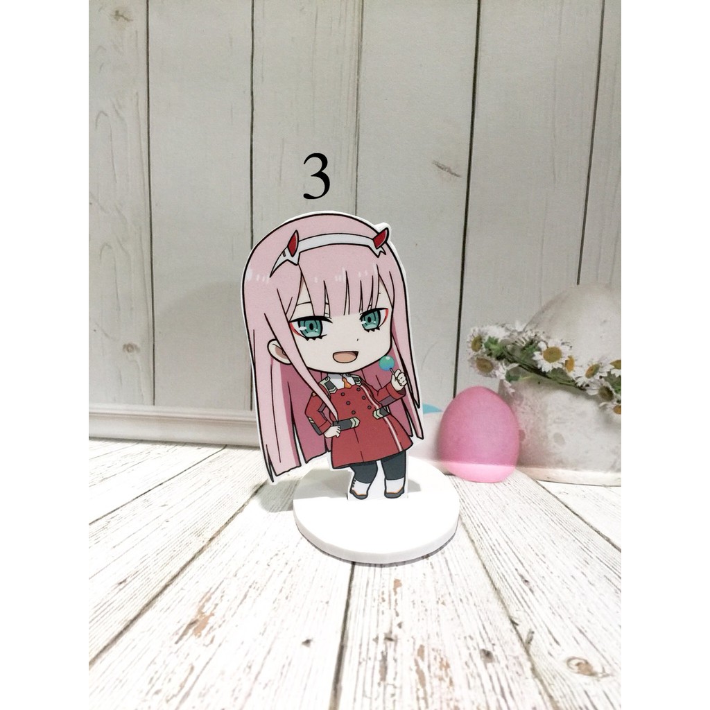 ảnh để bàn ZeRo Two hàng có sẵn nhận in theo yêu cầu standee