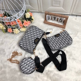 [ MUA 1 ĐƯỢC 3] BỘ 3 TÚI XÁCH NỮ THỔ CẨM DA MỀM HÀNG ĐẸP + ảnh thật siêu hot