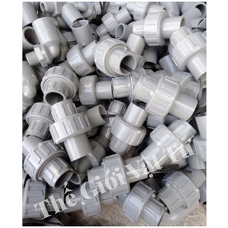 Khớp nối sống - rắc co pvc phi 21 - 27 - 34