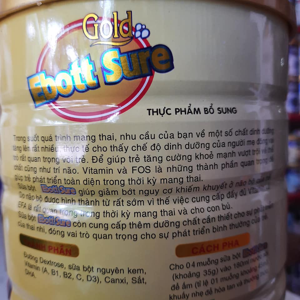 Sữa Ebottsure mama 900g